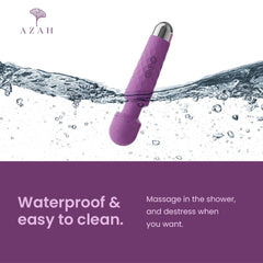 Personal Massager For Women | 20 Vibration Modes, USB Rechargeable, Waterproof, Medical Grade Silicone, 3 Months Warranty | Handheld Electric Body Massager | Full Body Massager For Pain Relief GenzVybs